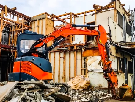 家の解体